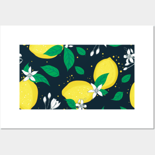 lemons in the night Posters and Art